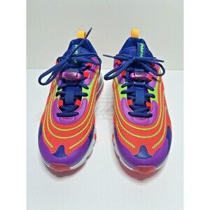 Nike Air Max 270 Shoes Mens React Eng Laser Crimson Laser Orange Size 8.5